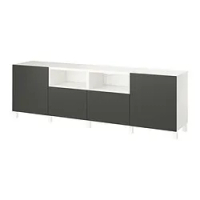 meja TV dengan pintu dan laci