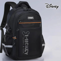 Tas Ransel Mickey Mouse Original Disney Backpack Belajar Tas Sekolah Travel Bag Laptop Hitam Black