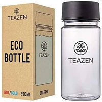 Teazen Kombucha Bottle 350ml Tutup Hitam