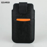 SZLHRSD for Oukitel Mix 2 Case Oukitel K5000 K6 K8000 U11 Plus Cover With Wallet Card Slot Cover Leather Outdoor Sport Waist Bag