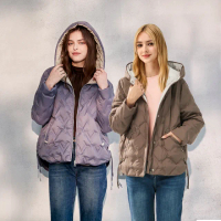 【MYSHEROS 蜜雪兒】網路獨家商品 連帽精緻質感羽絨外套(兩款任選)