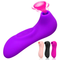 Powerful Clit Sucker Vibrator Female Masturbator Vibrating Nipple Sucking Blowjob Clitoris Stimulator Etotic Sex Toys for Women