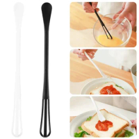 Kitchen Whisk Manual Egg Beater Multifunctional 2 IN 1 Small Spoon Hand Mixer Rotation Whisk Baking Kitchen Accessories
