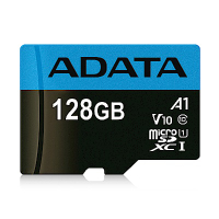 [超值5入]威剛 Premier microSDXC UHS-I (A1) 128G記憶卡(附轉卡)