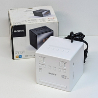 [拆封新品1個出清dd] Sony ICF-C1T 白色 雙鬧鐘 電子鬧鐘 Alarm Clock Radio ICFC1T_CC1