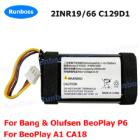 New 2600mAh Speaker Player Battery 2INR19/66 C129D1 8.4V For Bang &amp; Olufsen BeoPlay P6 A1 CA18