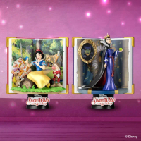 【Beast Kingdom 野獸國】夢-精選-117&118SP-故事書系列-白雪公主與壞皇后特別版組合包-2入