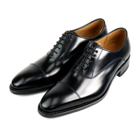 【REGAL】日本原廠固特異製法質感綁帶牛津鞋 黑色(315R-BL)