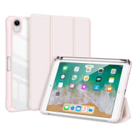 Protective Funda Tablet Case For iPad Mini 6 Case 2021 Shockproof Smart Cover TPU Soft Case For iPad mini6 with Pencil Holder