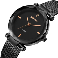 Geneva Fashion Women's Watches Best Sell Luxury Stainless Steel Wrist Watch Women Diamond Watches Ladies Watch Clock reloj mujer