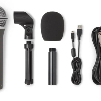 100% Original Samson Q2U Handheld Dynamic USB Microphone with XLR and USB I/O High Quality