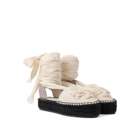 Bonsoir Woven double t espadrilles