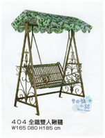 ╭☆雪之屋小舖☆╯404P21全鐵雙人鞦韆/吊籃系列/ 雙人搖椅-- 原價$15000