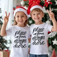 Kaos Tshirt Baju Murah Combed 30S Distro COUPLE FREE NAMA KELUARGA SANTA MERRY CHRiSTMAS NATAL SOUVE