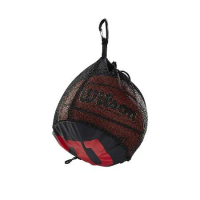 WILSON 單顆裝籃球網袋(球袋 收納袋 威爾森「WTB201910」
