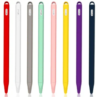 For Apple Pencil 2 Case Soft Silicone Holder Stylus Pen Cover Compatible For Ipad Tablet Touch pen Protective Case 2018 2020