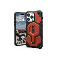 【UAG】iPhone 15 Pro Max 磁吸式頂級版耐衝擊保護殼-橘(吊繩殼 支援MagSafe功能 10年保固)