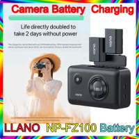 LLANO NP-FZ100 Camera Battery Charging Compartment a7m4 Storage Fast Charging Case for Sony a7m3 A7c A7R3 A7R4 7RM3 A9M2 DSLR
