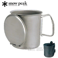 【日本 Snow Peak】Trek 700 Titanium 鈦金屬輕便型個人鍋700ml.鈦合金個人杯.個人炊具組 /SCS-005T