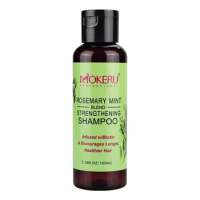 MOKERU 100ml Rosemary Mint Shampoo Deep Cleansing Strengthening Soft Damage Hair Treatment for Women