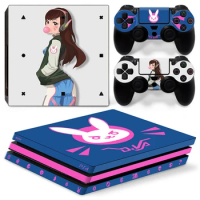 Diva Bunny Girls 5778 GAME PS4 PRO Skin Sticker Decal Cover for ps4 pro Console and 2 Controllers PS4 pro skin Vinyl
