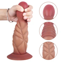 Soft Monster Dildo Silicone Anal Plug Prostate Massager Sex Toys for Men Masturbation Tool Butt Plug Prostate Massage Stimulator