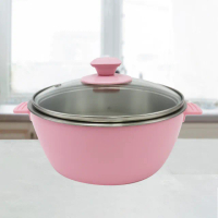 【AWANA】AWANA日式簡約304不鏽鋼泡麵碗-18cm-黃色x1+粉紅色x1(泡麵碗)