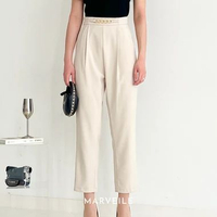 [ Marveile ] Maje Highwaist Pants / HW Skinny Pants XL Ivory