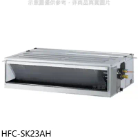 禾聯【HFC-SK23AH】變頻冷暖吊隱式分離式冷氣內機(無安裝)