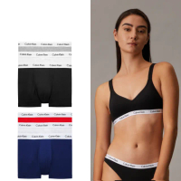 【Calvin Klein】官方旗艦館 CK 男款三件組內褲 x 女款單件組內衣 多款任選