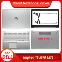 New For Dell Inspiron 15 5570 5575 Series Laptop LCD Back Cover Front Bezel Palmrest Hinges Bottom Case 0X4FTD Inspiron 15 5000