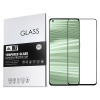 IN7 realme GT2 Pro (6.7吋) 高清 高透光2.5D滿版9H鋼化玻璃保護貼-黑色