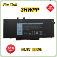 New Laptop Battery 3HWPP for Dell Latitude 5501 5401 3541 Series15.2V 68WH Dell Battery