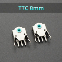 2pcs TTC 8mm Mouse Encoder Highly Accurate Green Core for DeathAdder 2013 Logitech wireless G PRO Solve roller wheel problem