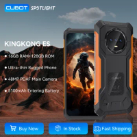 [World Premiere]Cubot KINGKONG ES Rugged Smartphone Ultra-thin Rugged Smartphone 16GB+128GB RAM 90Hz