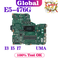 KEFU DAZ8VRMB8E0 Mainboard For Acer Aspire E5-476G E5-476 P249-G3-M Laptop Motherboard With i3 i5 i7 UMA DDR4