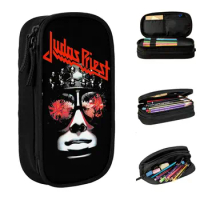 Band Judas Priest Metal Rock Accessories Pencil Case Large-capacity Kids Pen Case Amazing Gift