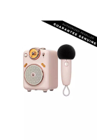 Divoom Divoom Fairy OK Wireless Bluetooth Speaker with Portable Karaoke Set - Pink