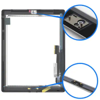 2pc/bundle Touchscreen for iPad 4 A1458 A1459 A1460 Touch Screen Glass Digitizer