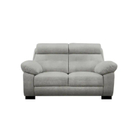 【IHouse】莫拉格 半牛皮舒適體感獨立筒沙發 2人座