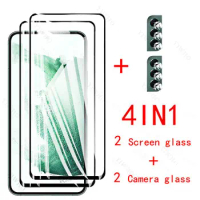 4IN1 Tempered Glass for Samsung Galaxy S22+ S22 Plus S23 S23+ S21 S21FE FE S20 S20FE GalaxyS22 Camera Lens Screen Protector Film