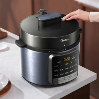 Midea Electric Pressure Cooker 4 Liters Home Kitchen Rice Cooker Automatic Smart Reservation Multicooker Timing Pressure Cooker