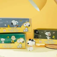 Joytop Snoopy Adventure Canvas Pencil Case – Tempat Pensil Snoopy Kain Kanvas