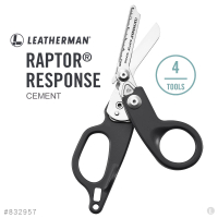 【Leatherman】RAPTOR RESPONSE 多功能工具剪 / 水泥灰柄(#832957)