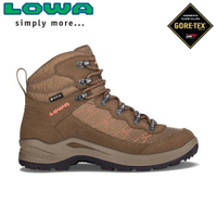 【LOWA 德國 女 中筒多功能健行鞋TAURUS PRO GTX《褐色》】LW320945/軍靴/中筒軍用鞋/防水登山鞋