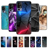 For TCL 40R Case Silicon Back Cover Phone Case for TCL 40 R 5G Cases 6.6" TCL40R 5G T771K T771K1 T771H T771A Soft bumper coque