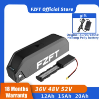 FZFT 48V 20AH Ebike Battery Downtube 52V Electric Battery 35A BMS Original 21700 Lithium lon Battery 1000W 18650 Cell