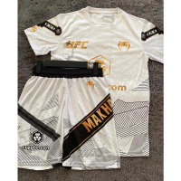 UFC # Quần đấm bốc và áo tay ngắn cho nam và nữ, mẫu 322 Fight Night Islam Makhachev Combo Boxing, t