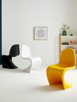 北歐亞克力椅子簡約現代餐椅家用靠背化妝凳網紅設計師透明潘東椅【林之舍】