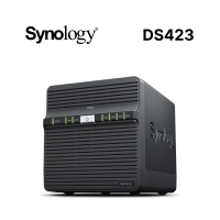 【Synology 群暉科技】搭HAT3300 4TB x2 ★ DS423 4Bay NAS 網路儲存伺服器